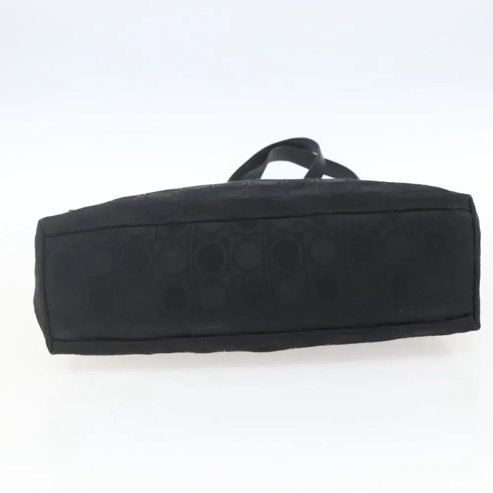 Salvatore Ferragamo Nylon Tote Bag Black